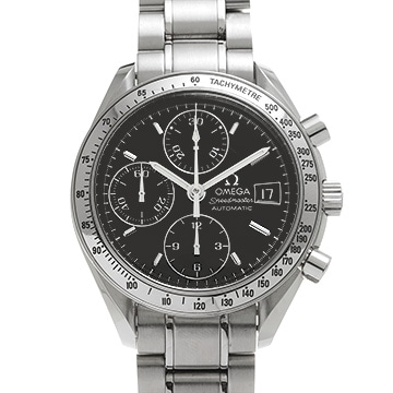 オメガ スピードマスター デイト 3513.50 ブラック メンズ 時計 【中古】【wristwatch】