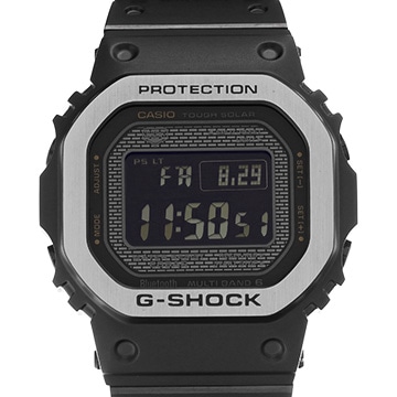 カシオ G-SHOCK フルメタル 5000シリーズ GMW-B5000MB-1JF ブラック メンズ 時計 【中古】【wristwatch】