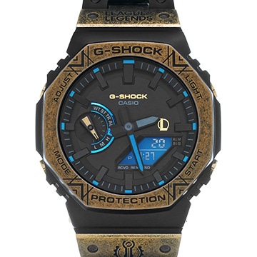 カシオ G-SHOCK GM-B2100シリーズ フルメタル GM-B2100LL-1AJR ブラック メンズ 時計 【中古】【wristwatch】