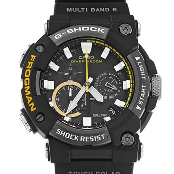 カシオ G-SHOCK フロッグマン GWF-A1000-1AJF ブラック メンズ 時計 【中古】【wristwatch】