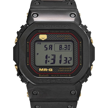 カシオ G-SHOCK MRG-B5000シリーズ MRG-B5000B-1JR ブラック メンズ 時計 【中古】【wristwatch】