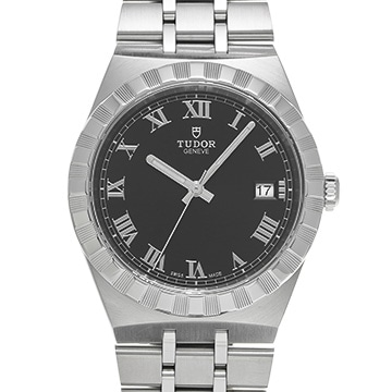 チューダー / チュードル ロイヤル 28500 ブラック メンズ 時計 【中古】【wristwatch】