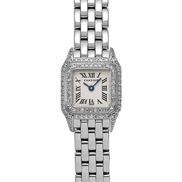 カルティエ ミニパンテール WF3210F3 シルバー レディース 時計 【中古】【wristwatch】