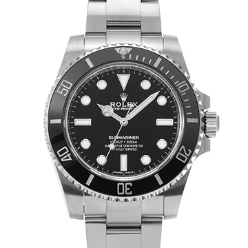 ロレックス サブマリーナ 114060 ブラック メンズ 時計 【中古】【wristwatch】