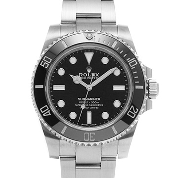 ロレックス サブマリーナ 114060 ブラック メンズ 時計 【中古】【wristwatch】