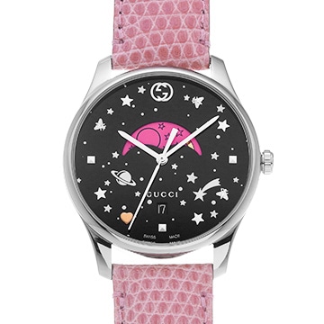 グッチ Gタイムレス YA1264046 ブラック レディース 時計 【中古】【wristwatch】