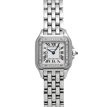 カルティエ パンテール ドゥ カルティエ MM W4PN0007 シルバー レディース 時計 【中古】【wristwatch】