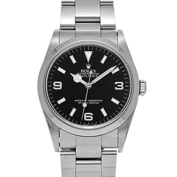 ロレックス エクスプローラー 14270 ブラック メンズ 時計 【中古】【wristwatch】