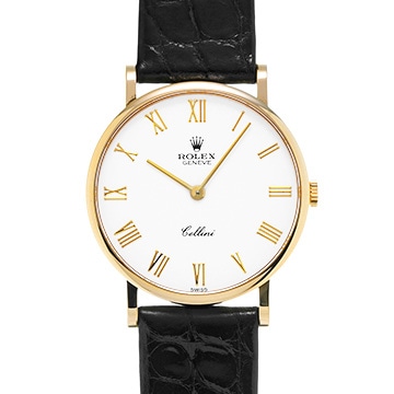 ロレックス チェリーニ 5112/8 ホワイト ユニセックス 時計 【中古】【wristwatch】