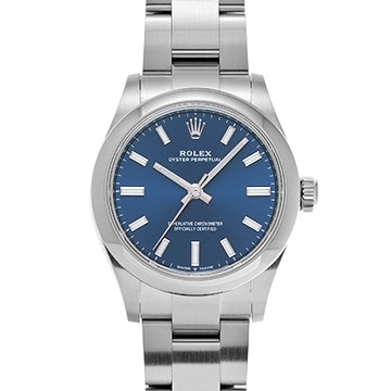 ロレックス オイスターパーペチュアル 31 277200 ブルー ユニセックス 時計 【中古】【wristwatch】