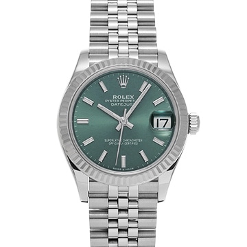 ロレックス デイトジャスト 31 278274 ミントグリーン ユニセックス 時計 【中古】【wristwatch】