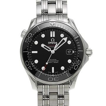 オメガ シーマスター ダイバー300 コーアクシャル 212.30.41.20.01.003 ブラック メンズ 時計 【中古】【wristwatch】