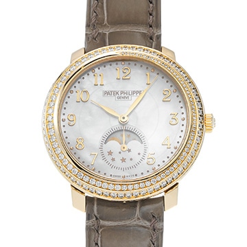 パテック フィリップ コンプリケーション ダイヤモンド リボン 4968R-001 シェル レディース 時計 【中古】【wristwatch】