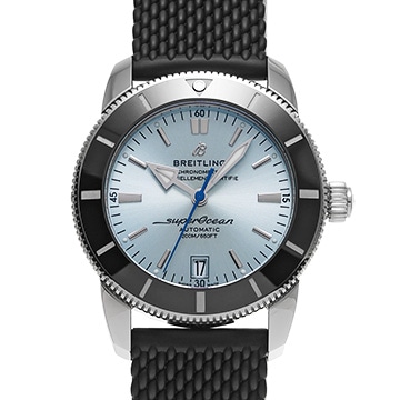 ブライトリング スーパーオーシャン ヘリテージ B20 オートマチック 42 ジャパン リミテッド AB20108A1C1S1 アイスブルー メンズ 時計 【中古】【wristwatch】