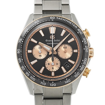 グランドセイコー エボリューション9 SLGC004 ブラック/ピンク メンズ 時計 【中古】【wristwatch】