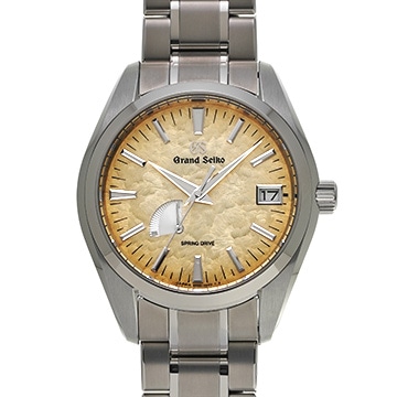 グランドセイコー ヘリテージコレクション スプリングドライブ 銀座限定モデル SBGA503 ゴールド メンズ 時計 【中古】【wristwatch】