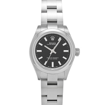 ロレックス オイスターパーペチュアル 28 276200 ブライトブラック レディース 時計 【中古】【wristwatch】
