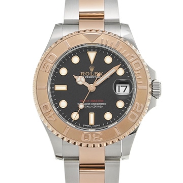 ロレックス ヨットマスター 37 268621 インテンスブラック ユニセックス 時計 【中古】【wristwatch】