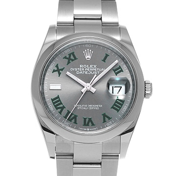 ロレックス デイトジャスト 36 126200 スレート メンズ 時計 【中古】【wristwatch】