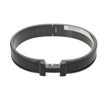 エルメス クリックH ソーブラック メタル ユニセックス ジュエリー 【新品】【jewelry】