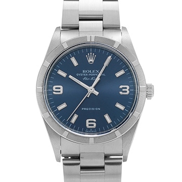 ロレックス エアキング 14010 ブルー メンズ 時計 【中古】【wristwatch】