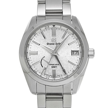 グランドセイコー スプリングドライブ GMT SBGE279 シルバー メンズ 時計 【中古】【wristwatch】