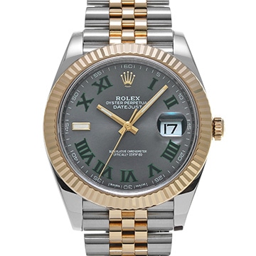 ロレックス デイトジャスト 41 126333 スレート メンズ 時計 【中古】【wristwatch】