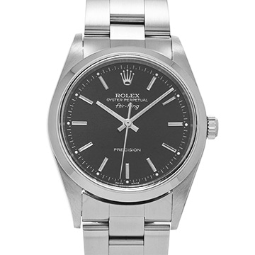 ロレックス エアキング 14000 ブラック メンズ 時計 【中古】【wristwatch】