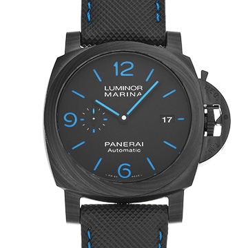 パネライ ルミノールマリーナ カーボテック PAM01661 ブラック メンズ 時計 【中古】【wristwatch】