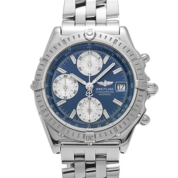 ブライトリング クロノマット A147C34PS ブルー/シルバー メンズ 時計 【中古】【wristwatch】