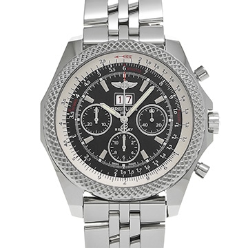 ブライトリング ベントレー 6.75 A44364 ブラック メンズ 時計 【中古】【wristwatch】