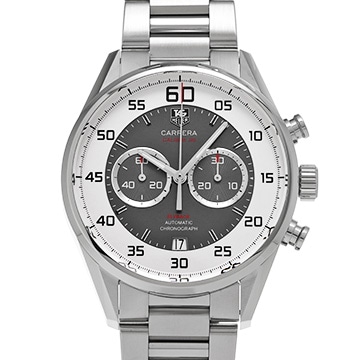 タグ ホイヤー カレラ キャリバー36 クロノグラフ フライバック CAR2B11.BA0799 グレー/シルバー メンズ 時計 【中古】【wristwatch】