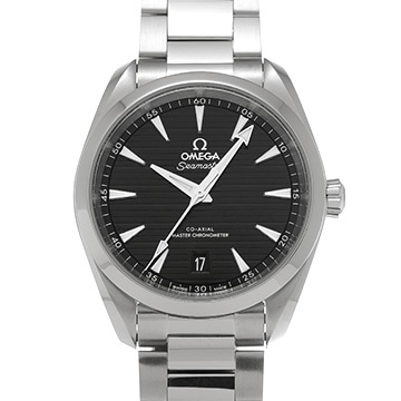 オメガ シーマスター アクアテラ コーアクシャル マスター クロノメーター  220.10.38.20.001 ブラック メンズ 時計 【中古】【wristwatch】