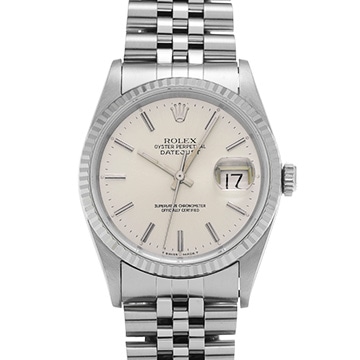 ロレックス デイトジャスト 16234 シルバー メンズ 時計 【中古】【wristwatch】