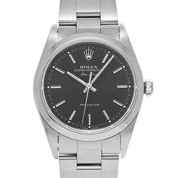 ロレックス エアキング 14000 ブラック メンズ 時計 【中古】【wristwatch】