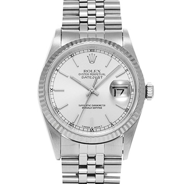 ロレックス デイトジャスト 16234 シルバー メンズ 時計 【中古】【wristwatch】