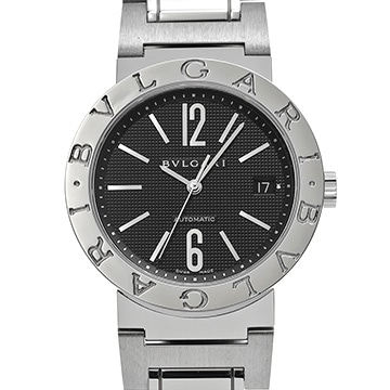 ブルガリ ブルガリブルガリ BB38SSAUTO ブラック メンズ 時計 【中古】【wristwatch】