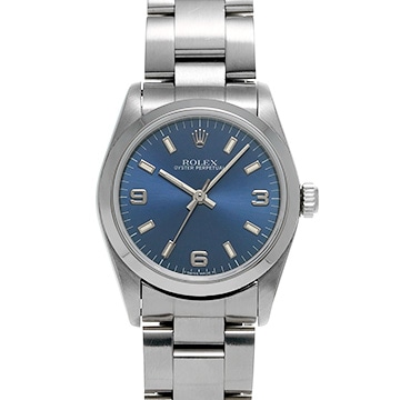 ロレックス オイスターパーペチュアル 67480 ブルー ユニセックス 時計 【中古】【wristwatch】