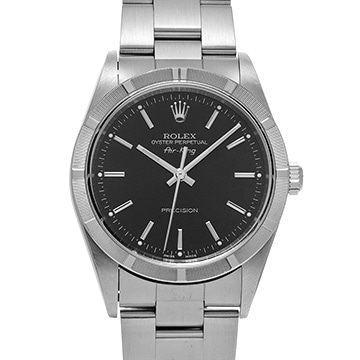 ロレックス エアキング 14010M ブラック メンズ 時計 【中古】【wristwatch】