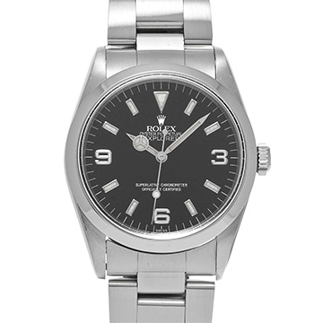 ロレックス エクスプローラー 14270 ブラック メンズ 時計 【中古】【wristwatch】