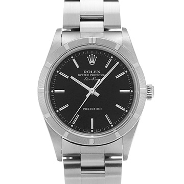 ロレックス エアキング 14010M ブラック メンズ 時計 【中古】【wristwatch】