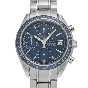 オメガ スピードマスター デイト 3212.80 ブルー メンズ 時計 【中古】【wristwatch】