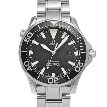 オメガ シーマスター プロフェッショナル 300 2264.50 ブラック メンズ 時計 【中古】【wristwatch】