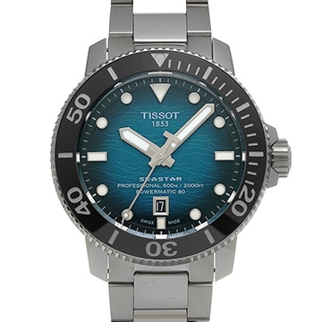 ティソ シースター 2000 プロフェッショナル T120.607.11.041.00 ブルー・グラデーション メンズ 時計 【中古】【wristwatch】