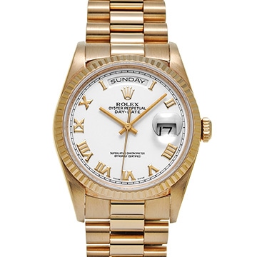 ロレックス デイデイト 18238 ホワイト メンズ 時計 【中古】【wristwatch】