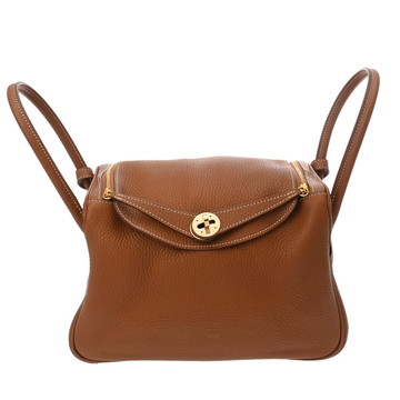 エルメス リンディ 26 ゴールド トリヨンクレマンス レディース バッグ 【中古】【bag】