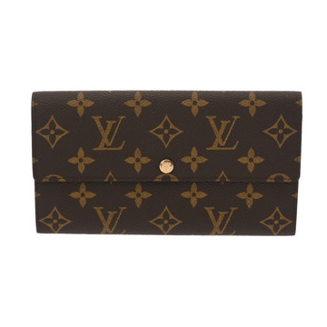 ルイ ヴィトン モノグラム ポシェット ポルト モネ クレディ ブラウン M61725 モノグラムキャンバス レディース 財布 【中古】【purse】