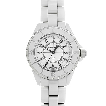 シャネル J12 33MM H0968 ホワイト レディース 時計 【中古】【wristwatch】
