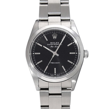 ロレックス エアキング 14000M ブラック メンズ 時計 【中古】【wristwatch】