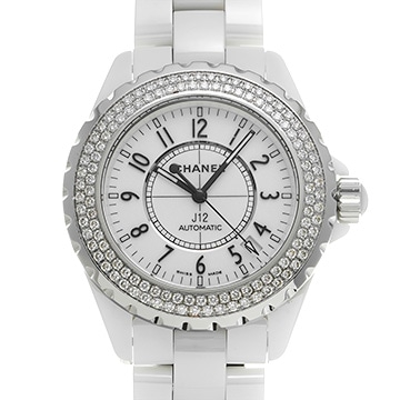 シャネル J12 38MM H0969 ホワイト メンズ 時計 【中古】【wristwatch】